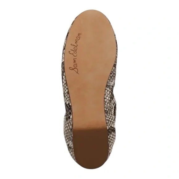 Sam Edelman: Felicia in Roccia Snake Print - Picture 4 of 5